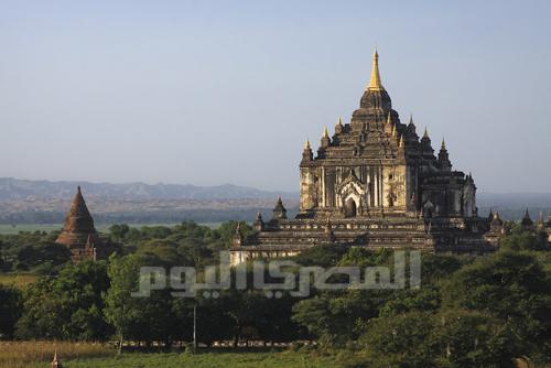 One of the many temples of Bagan