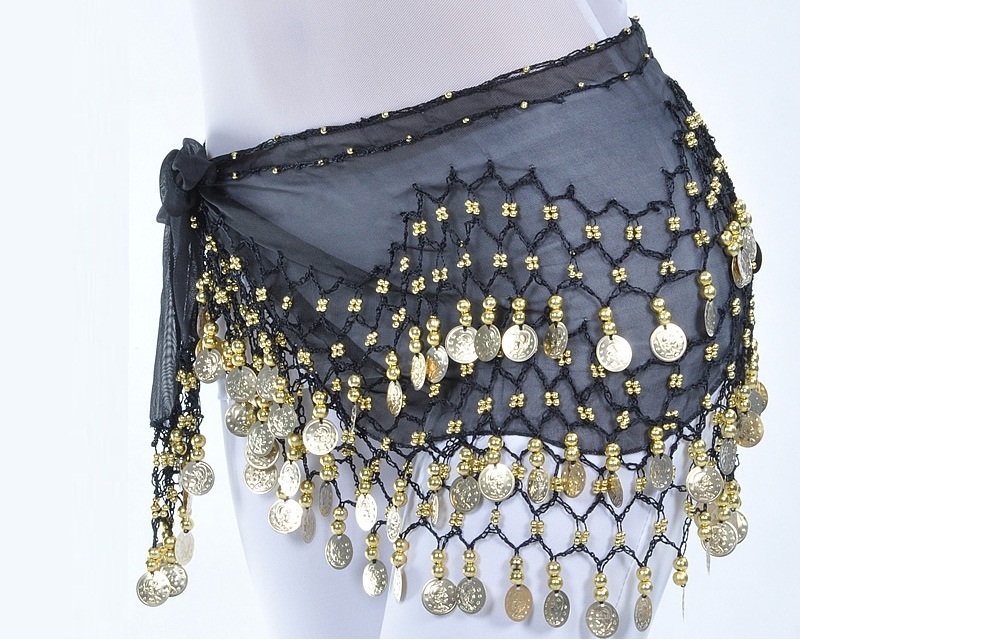 using 'Shakira' belly dance belt 