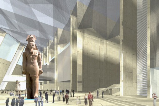 المتحف المصري الكبير مفتوح جزئيًا للجولات الجماعية