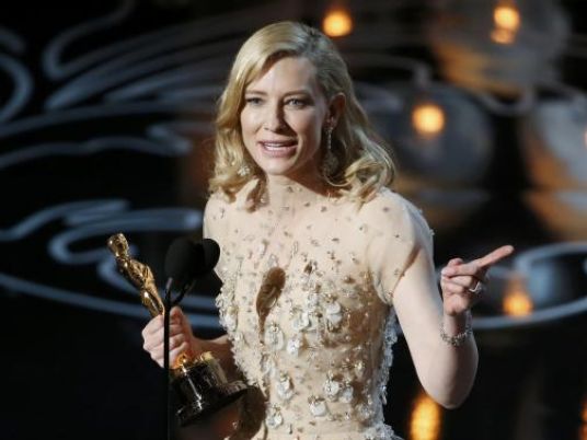 Oscar Winning Cate Blanchett Began Career In Egypt Egypt Independent 