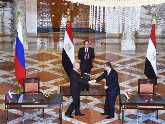 Update Egypt Russia Sign Deal To Build A Nuclear Power Plant Egypt Independent