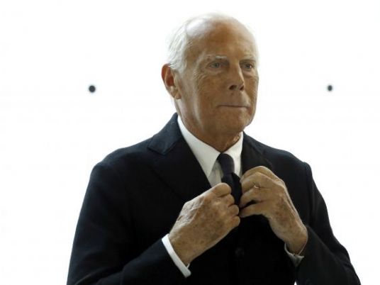 Armani fetes 40 years in fashion with VIP gala, new museum - Egypt ...