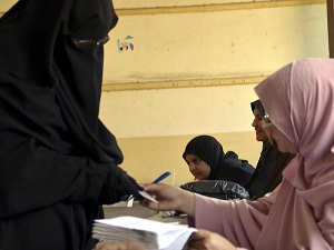 Election day niqab