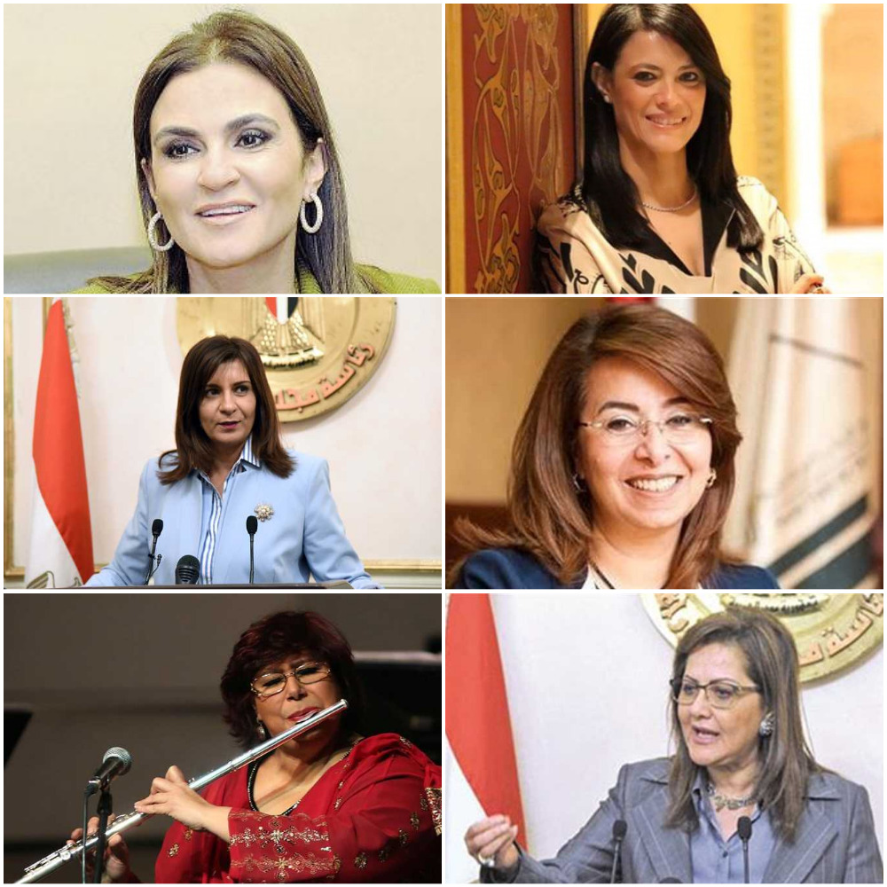 New Cabinet Has 6 Female Ministers For The First Time In Egypt S