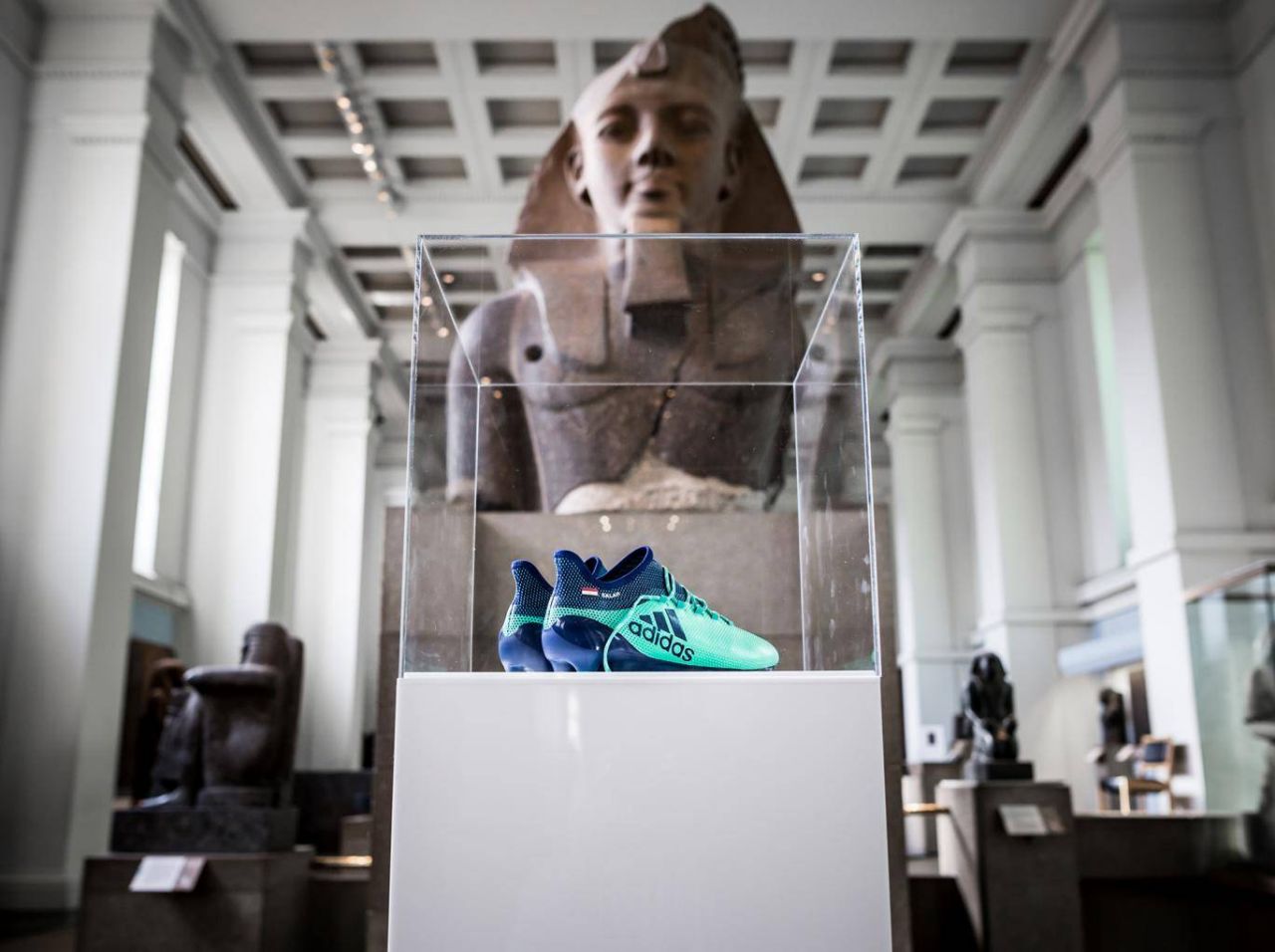 mo salah boots british museum