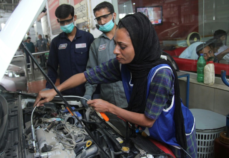 The female car mechanic driving change in patriarchal Pakistan
