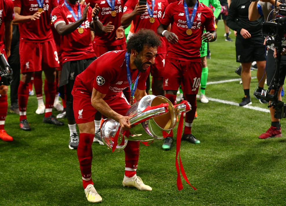 EFA congratulates Mohamed Salah after Liverpool wins UEFA ...