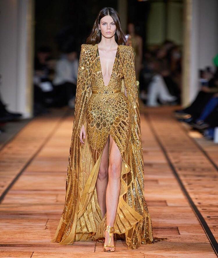 Photos Inspired By Ancient Egyptian Queens Zuhair Murad Captivates Fashion World In Paris