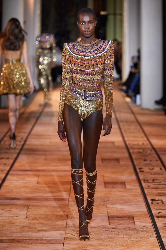 Photos Inspired By Ancient Egyptian Queens Zuhair Murad Captivates Fashion World In Paris