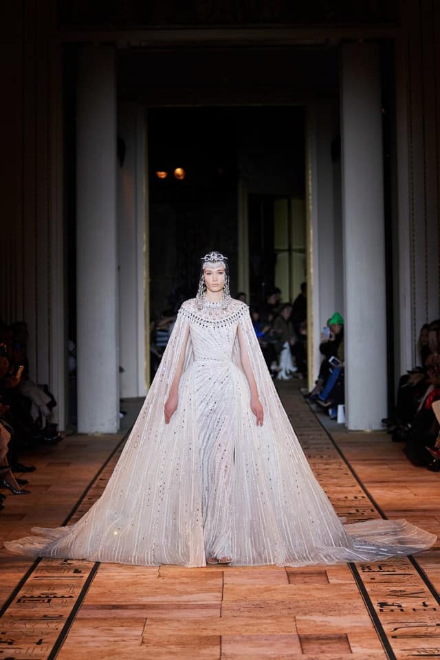 Photos Inspired By Ancient Egyptian Queens Zuhair Murad Captivates Fashion World In Paris