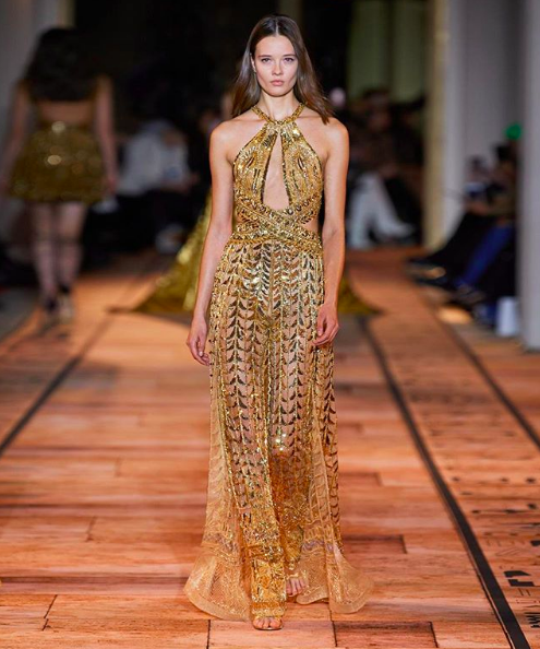 Photos Inspired By Ancient Egyptian Queens Zuhair Murad Captivates Fashion World In Paris