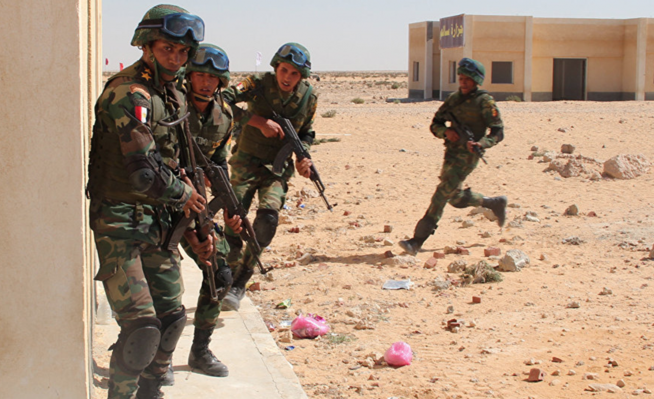 Egypt&rsquo;s armed forces wipe out 40 terrorists in Sinai: Military Official