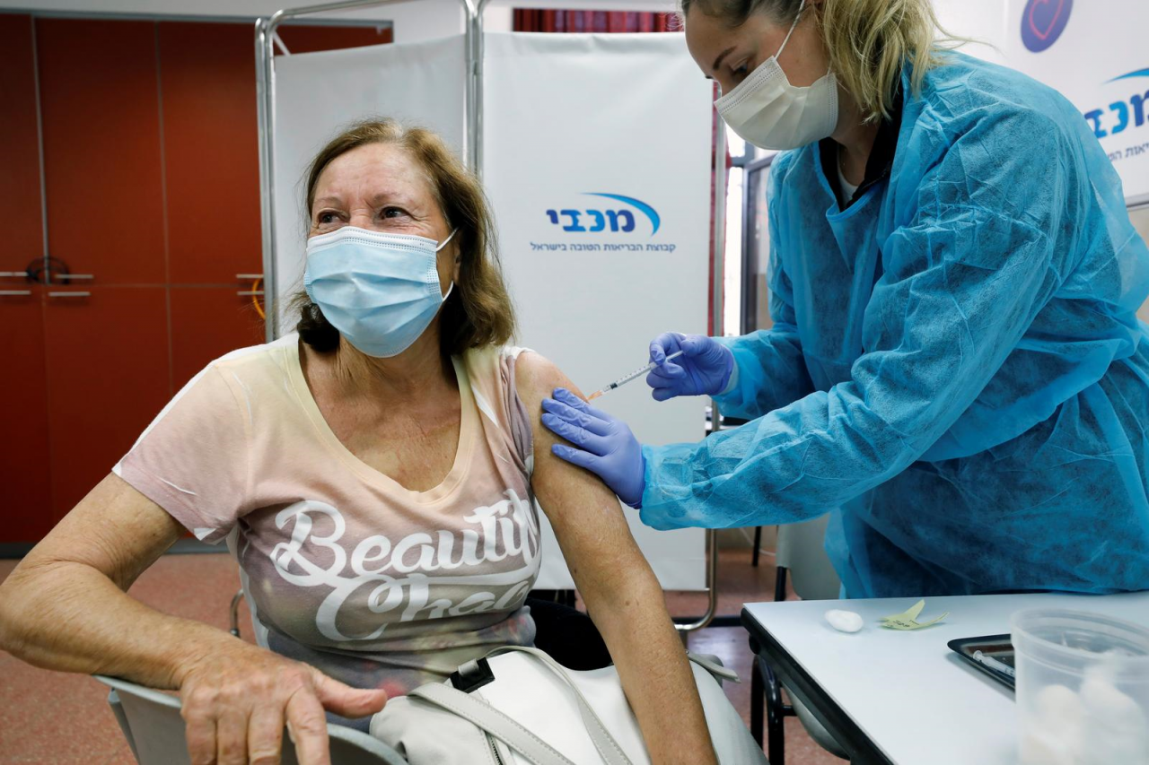 Israel marshals supplies in dash for full vaccination of at-risk groups