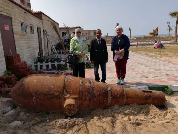 Alexandria antiquities area starts restoration of Khedive Ismail cannon ...