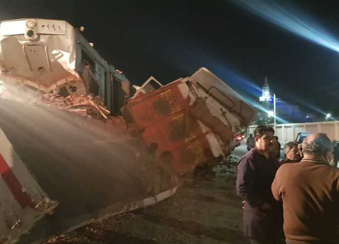 Train/Car collision in suez