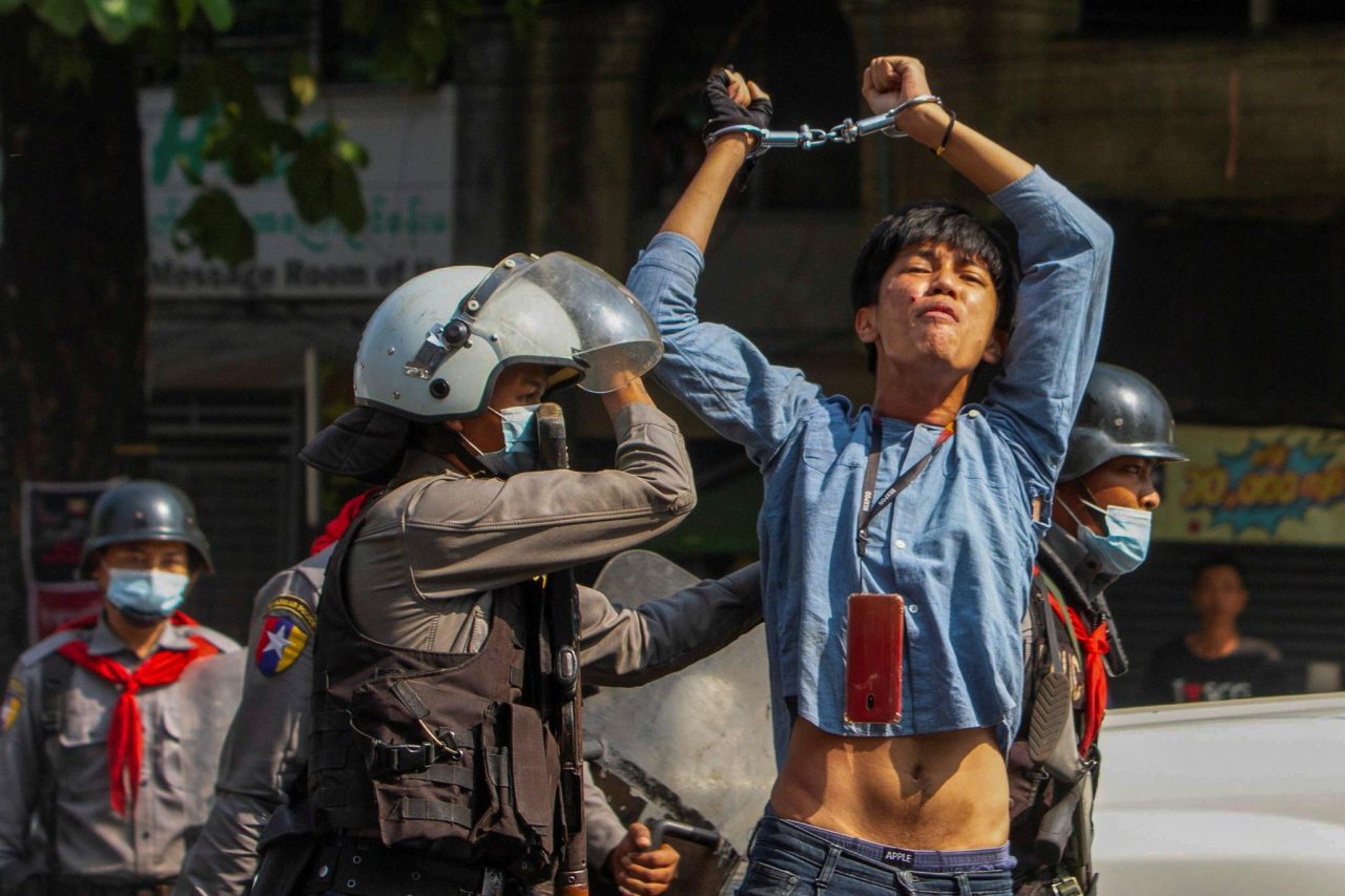Four killed in Myanmar protests as junta cracks down on online critics