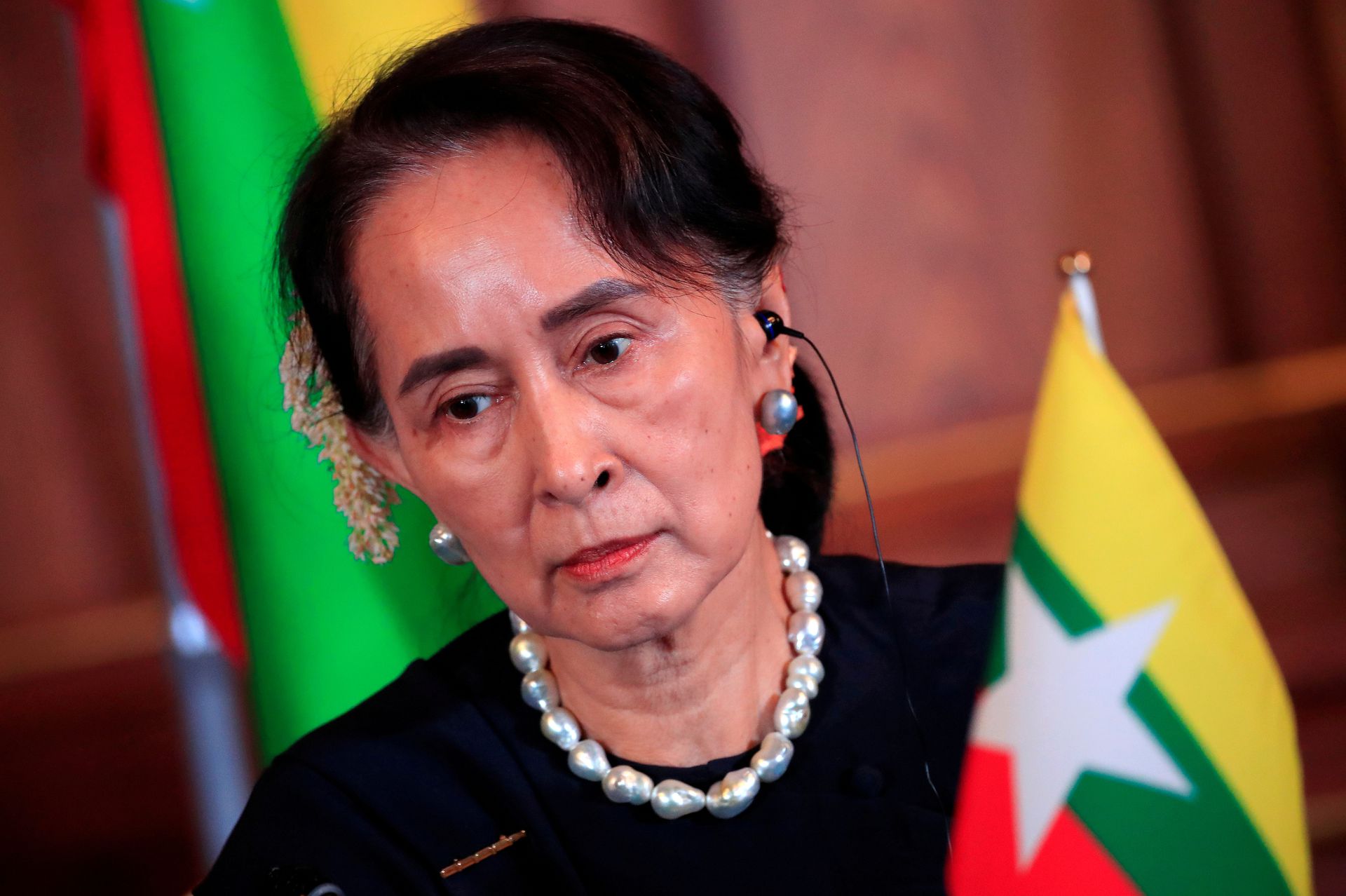 Myanmar junta leader says Suu Kyi will soon appear