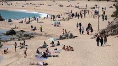 Tourists enjoying summer on the beach