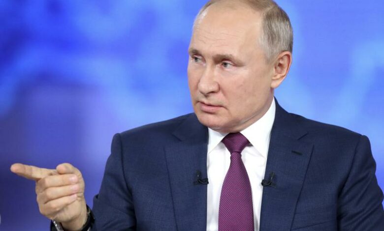 Putin says US and UK were behind Black Sea ‘provocation’ - Egypt ...