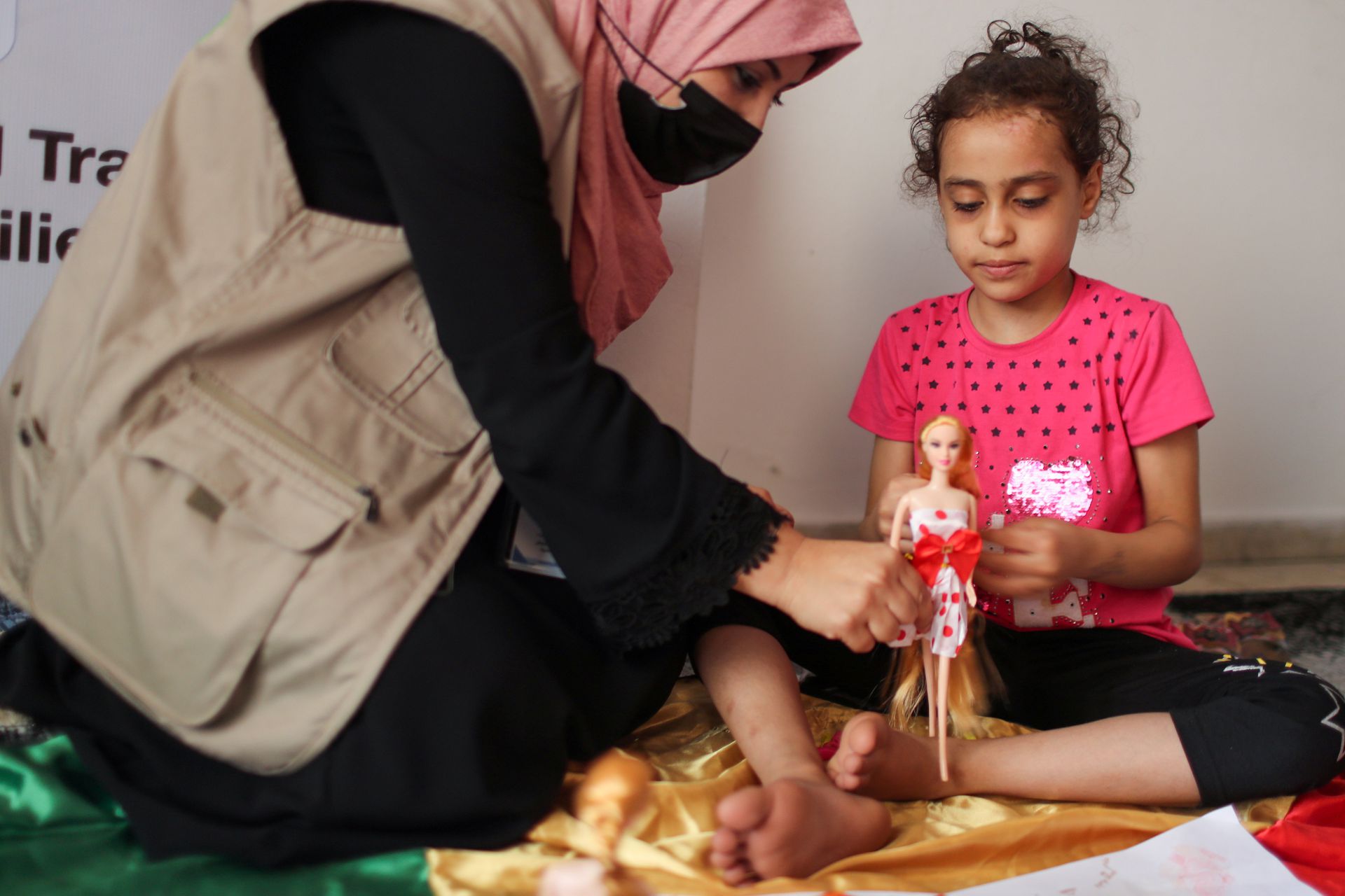 ‘She screams when someone comes near’: Gaza children in trauma ‘She screams when someone comes near’: Gaza children in trauma