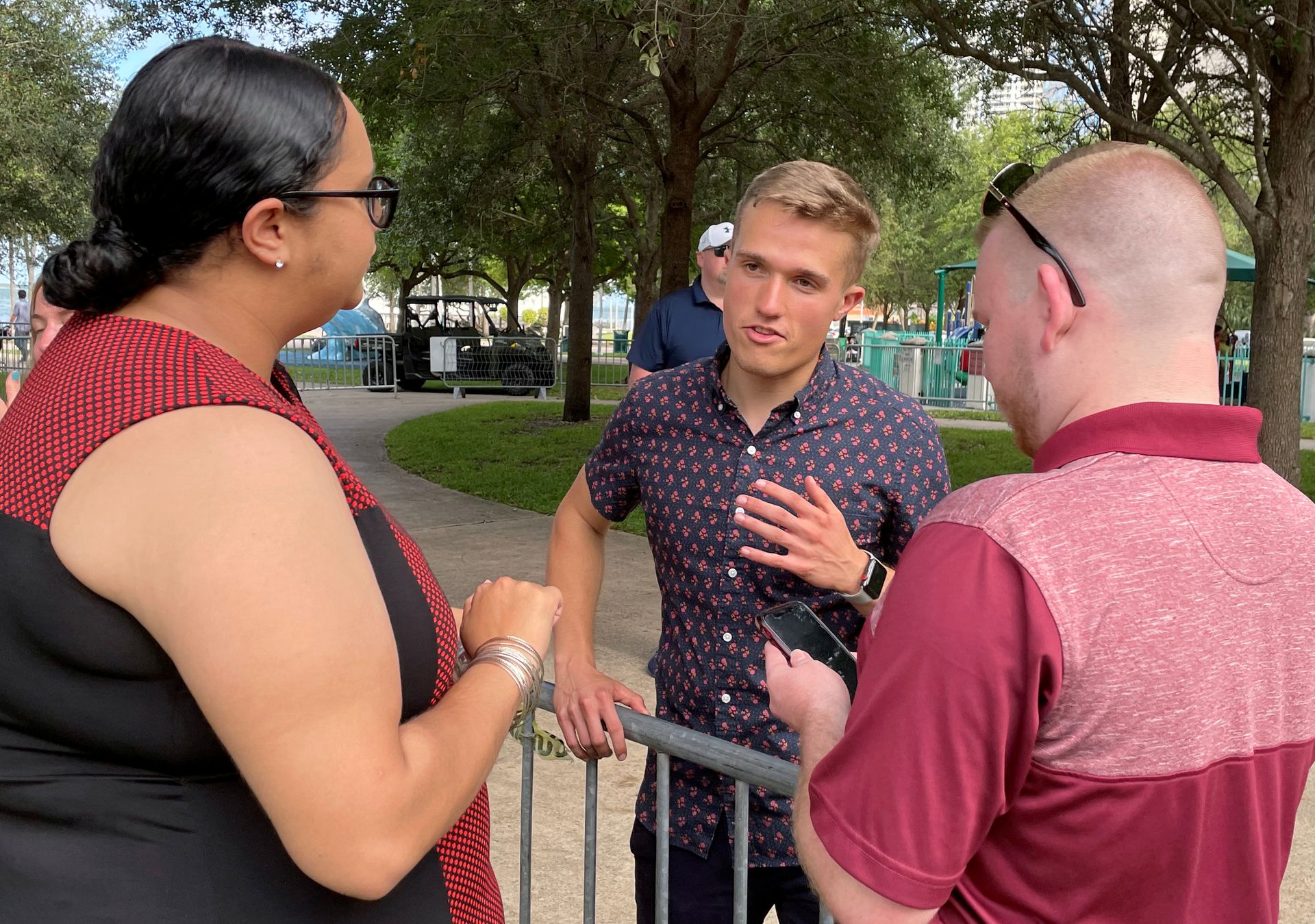 US conservatives stake claim to climate activism with Miami rally US conservatives stake claim to climate activism with Miami rally