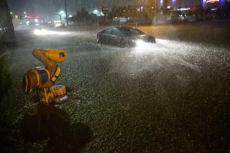Tropical Storm Claudette brings rain, floods to Gulf Coast