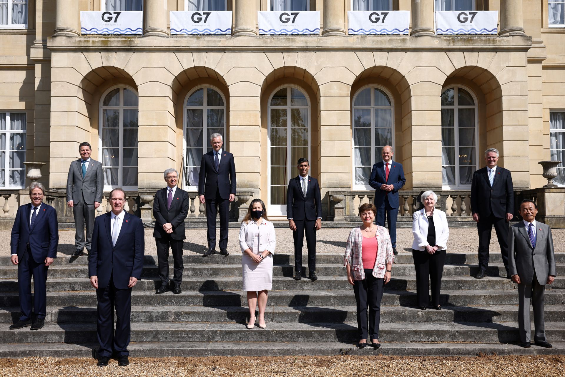 G7 nations strike deal to tax big companies and squeeze havens