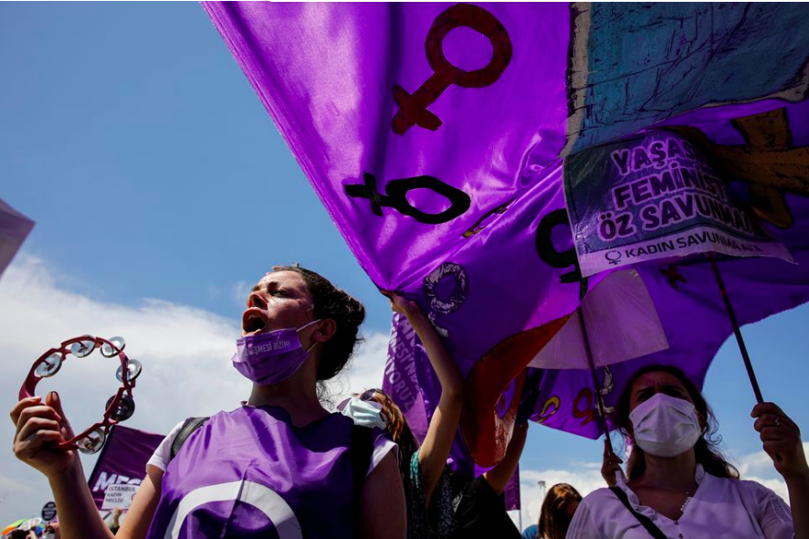Turkey formally quits treaty to prevent violence against women