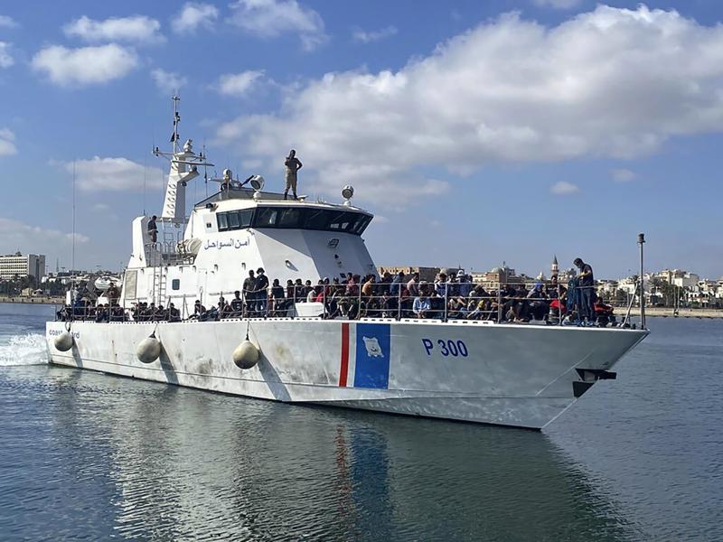 UN: Migrant boat capsizes off Libya, 57 thought dead