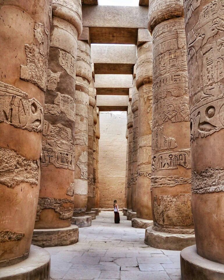 Photos: Tourism Ministry restores Karnak’s Great Hypostyle Hall ahead of Rams Road opening