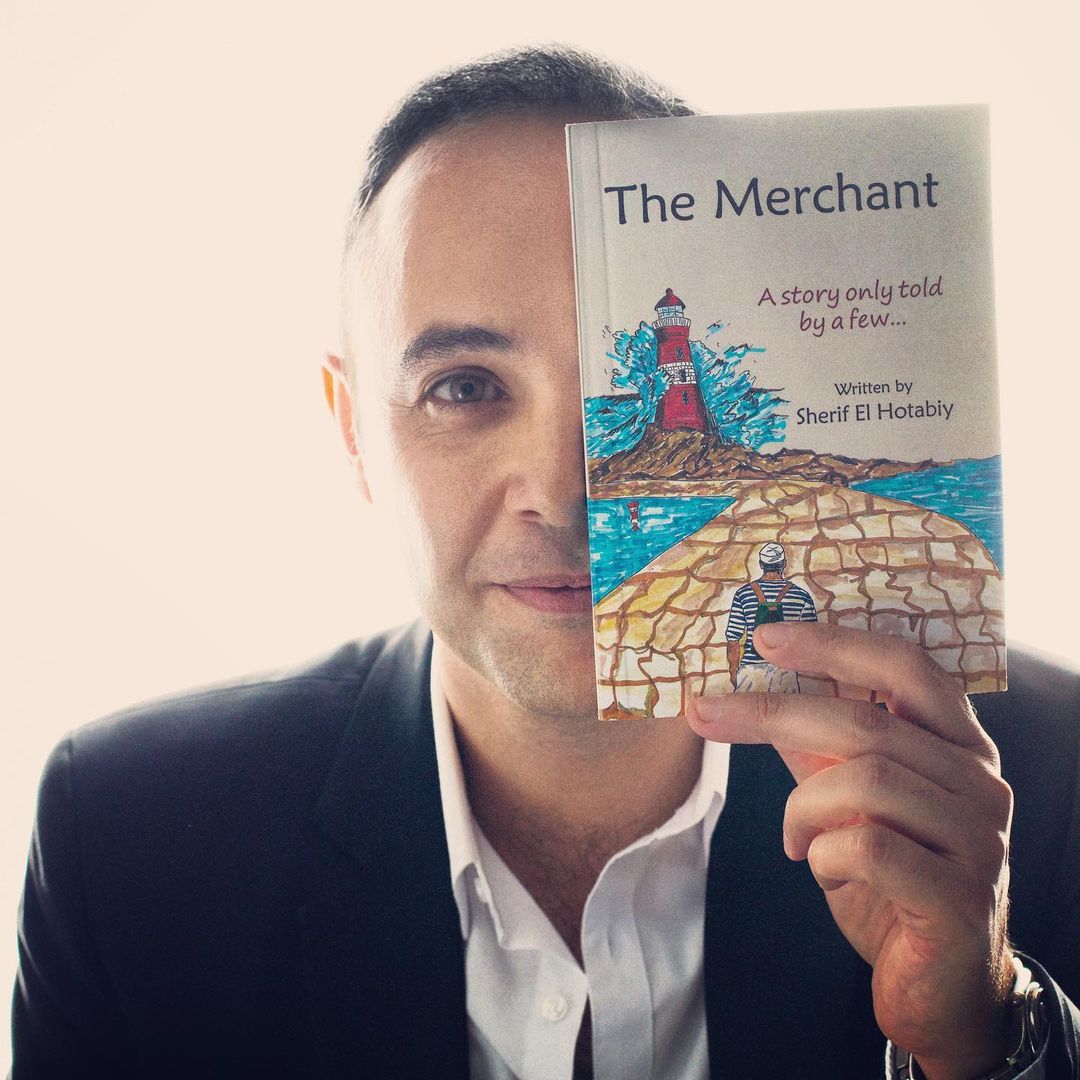 Sherif el Hotabiy sends first novel &lsquo;The Merchant&rsquo; to Queen Elizabeth II