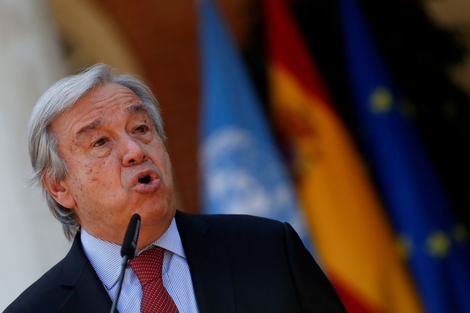 U.N. chief calls on Lebanon leaders to form effective government