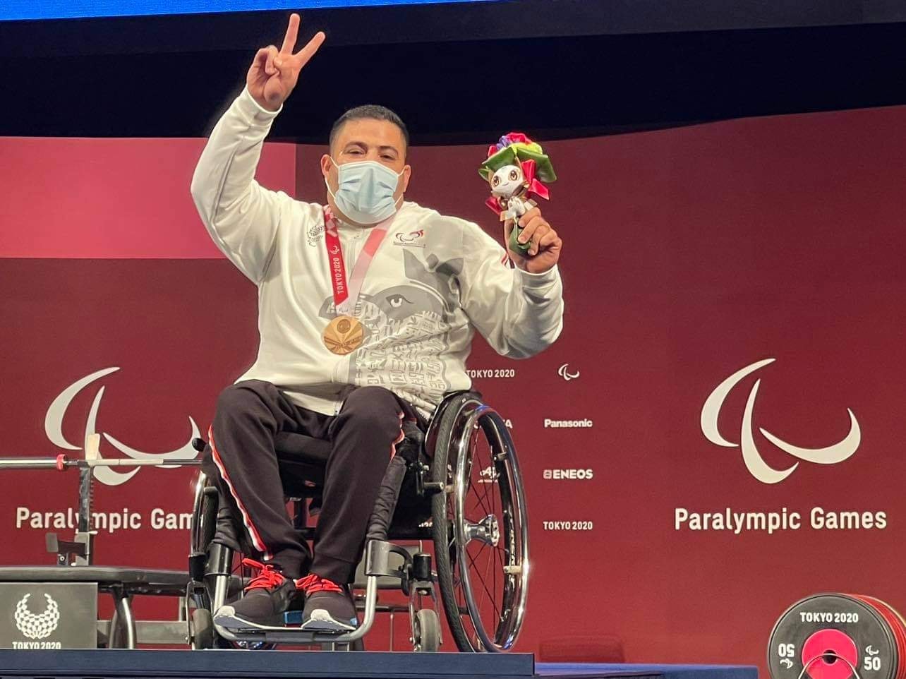 Powerlifter Hany Abdelhady wins Egypt’s sixth medal in Tokyo Paralympic Games