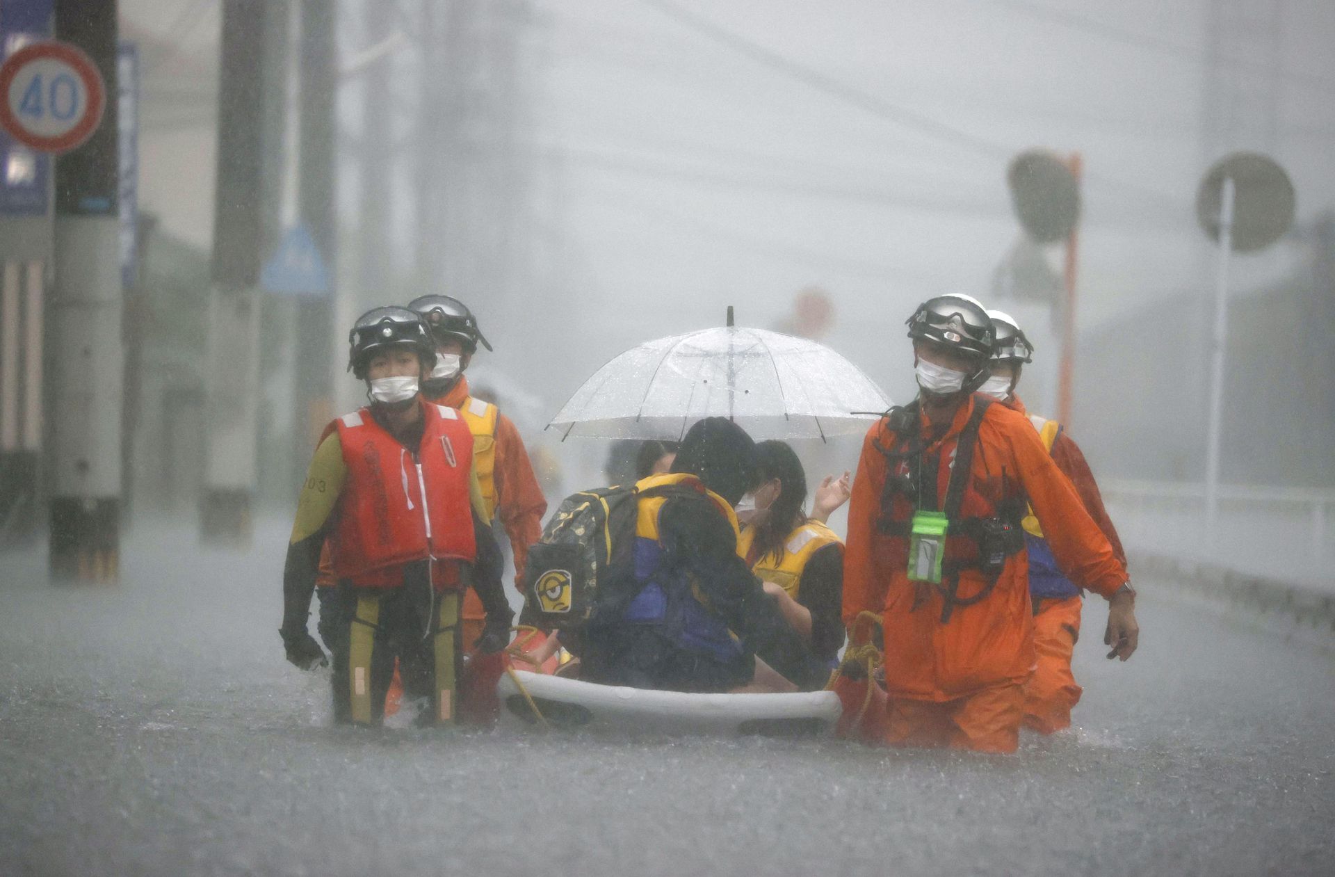 One dead, two missing as torrential rains slam Japan, risk alerts broadened