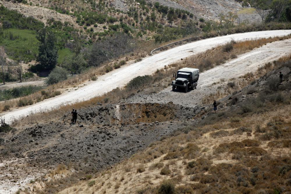 Hezbollah says fired rockets after Israeli airstrikes