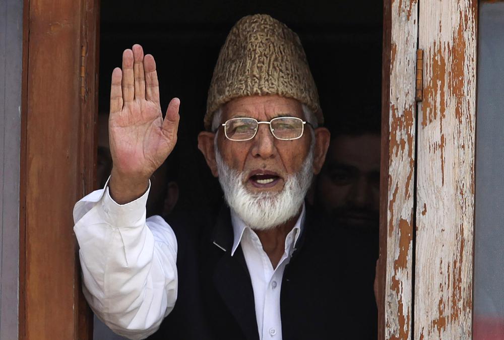 India locks down Kashmir after top separatist leader’s death