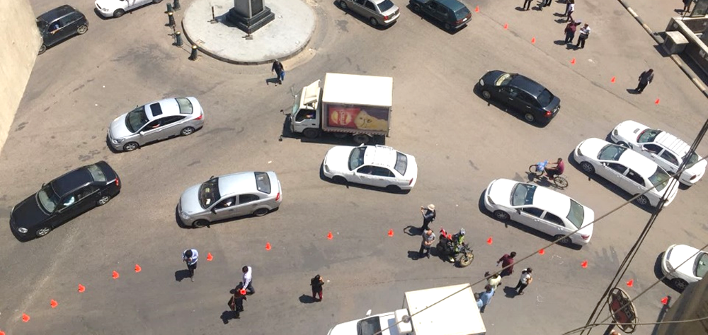 Photos: Bicycle tracks to be established in downtown Cairo