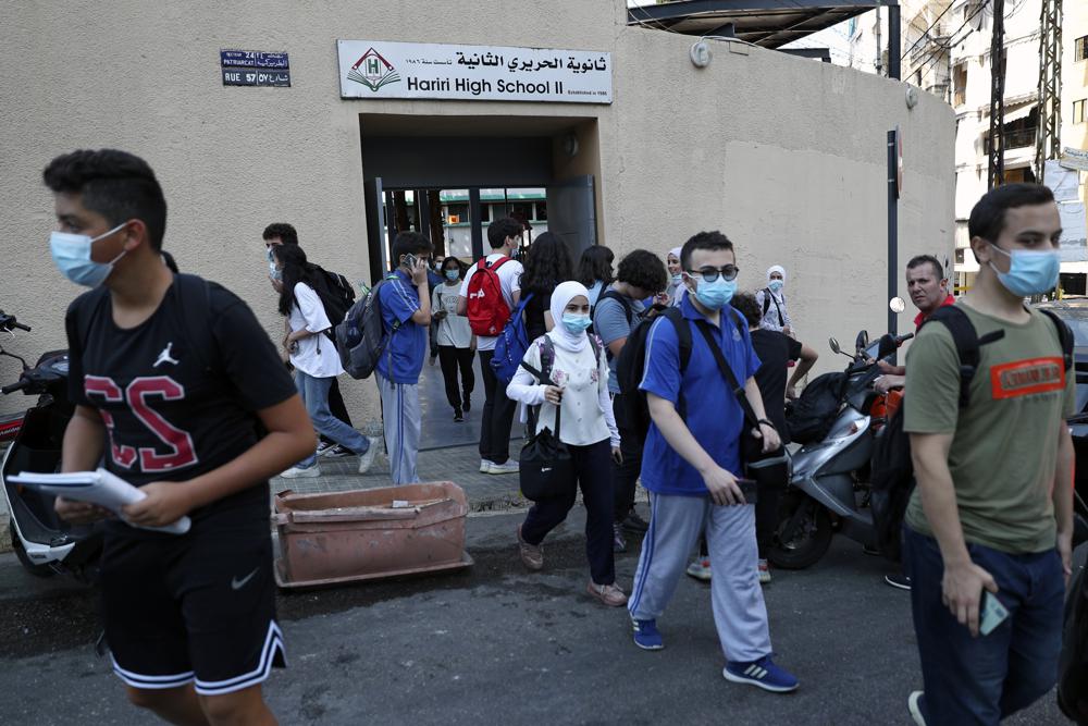 In crisis-struck Lebanon, school year is gripped by chaos