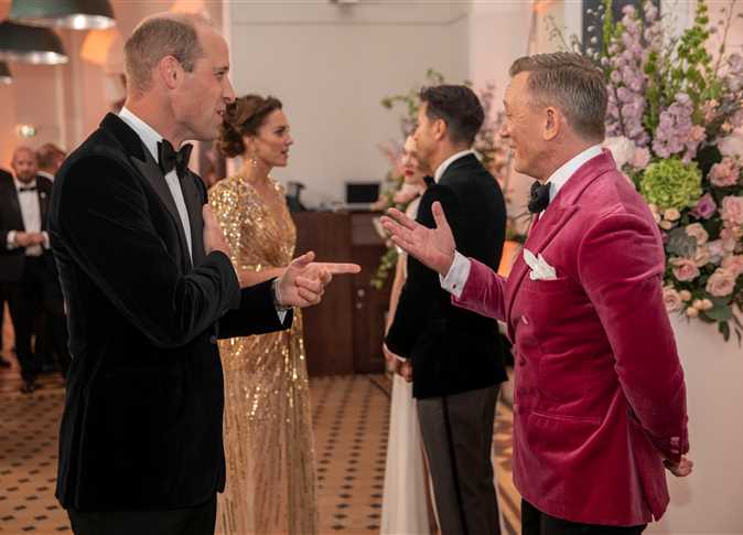 Photos: British royal family receives ‘No Time to Die’ crew, including Rami Malek