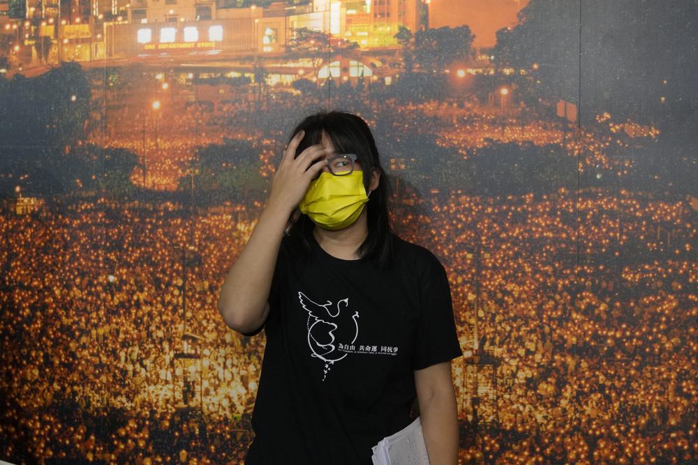 Group behind Hong Kong’s Tiananmen vigil denies foreign ties