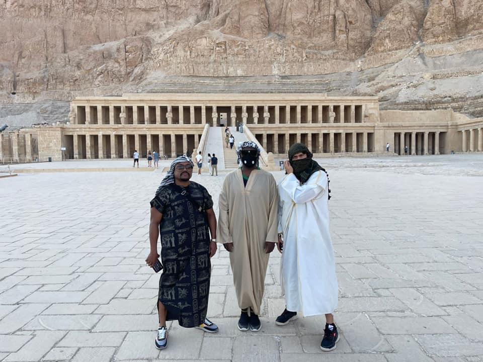 Photos: Black Eyed Peas visits Luxor ahead of Giza pyramids concert