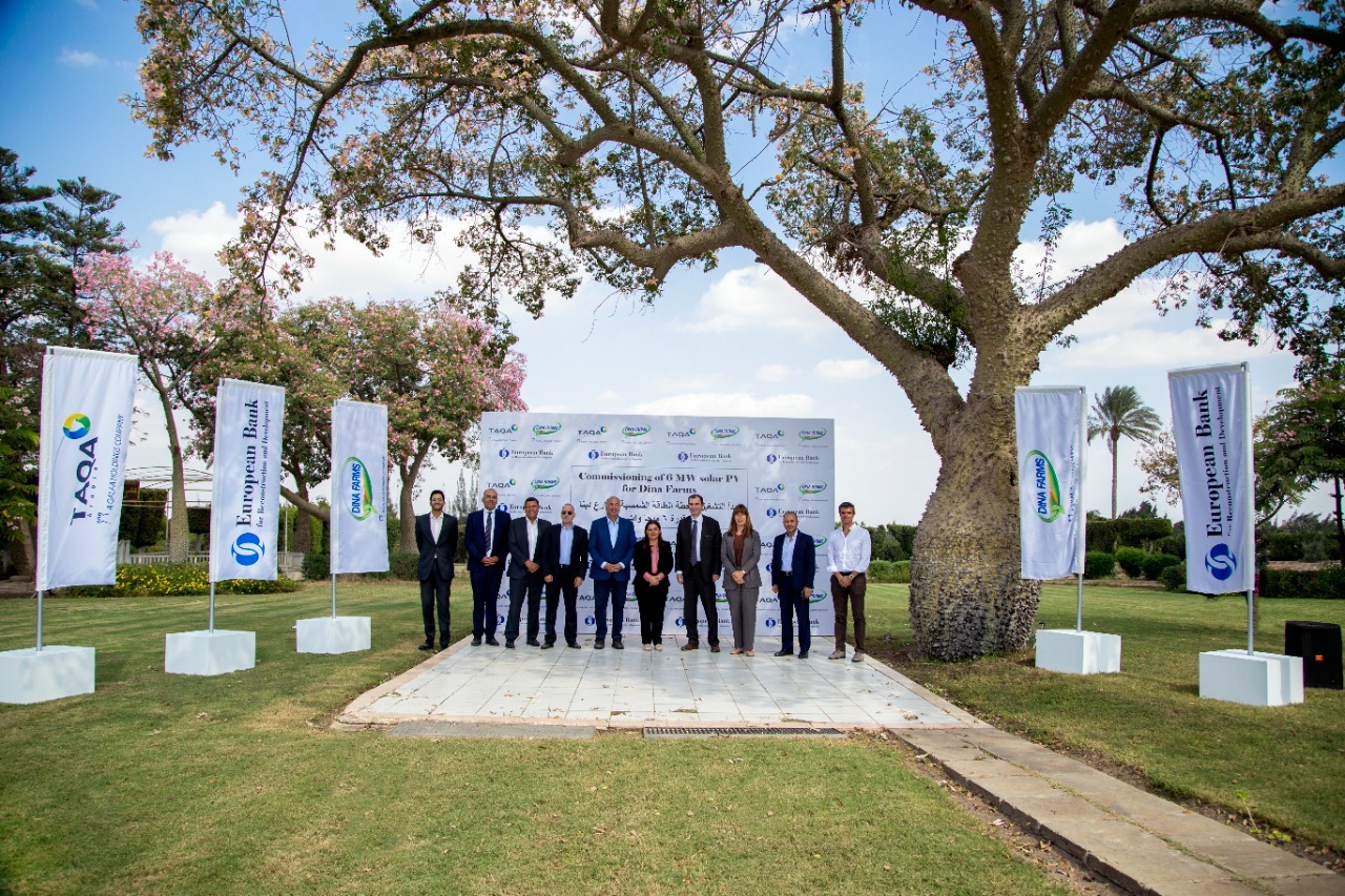 Taqa Arabia inaugurates pioneering solar plant at Egypt&rsquo;s Dina Farms