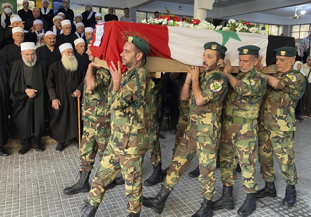 Syria buries former lawmaker shot near Israeli border