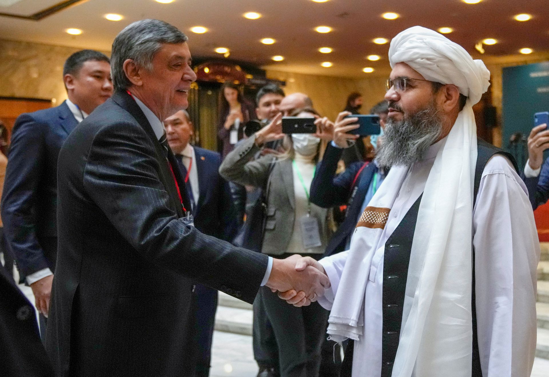 Russia presses Taliban to open up government, calls for Afghan aid Russia presses Taliban to open up government, calls for Afghan aid