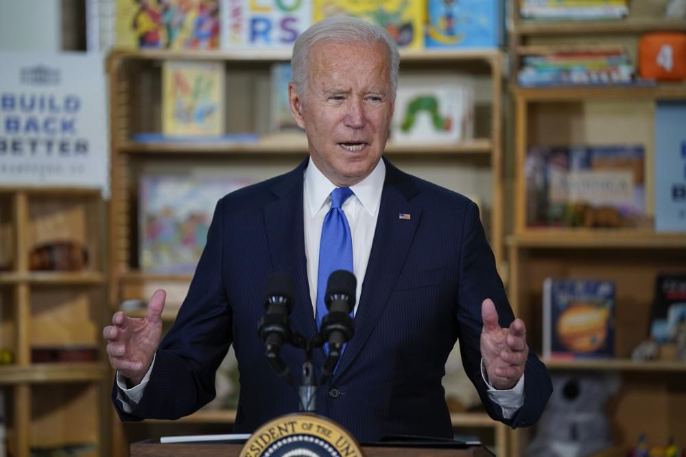 Biden says he&rsquo;s open to shortening length of new programs