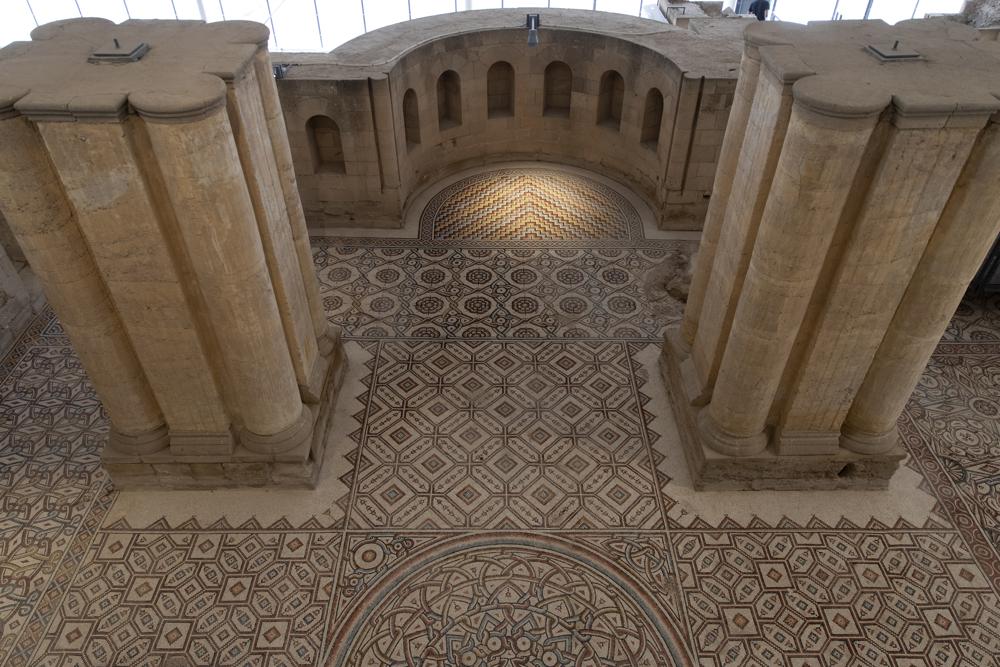 Renovations offer new view of ancient West Bank mosaic