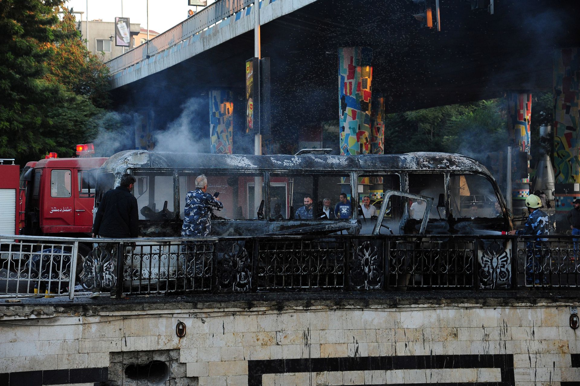 Damascus bomb kills 14, then army shells fall on rebel area killing 12 Damascus bomb kills 14, then army shells fall on rebel area killing 12