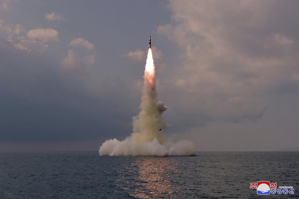 N Korea confirms missile test designed for submarine launch
