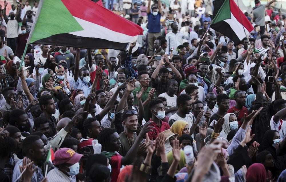 Tens of thousands protest Sudan’s coup, 3 protesters killed