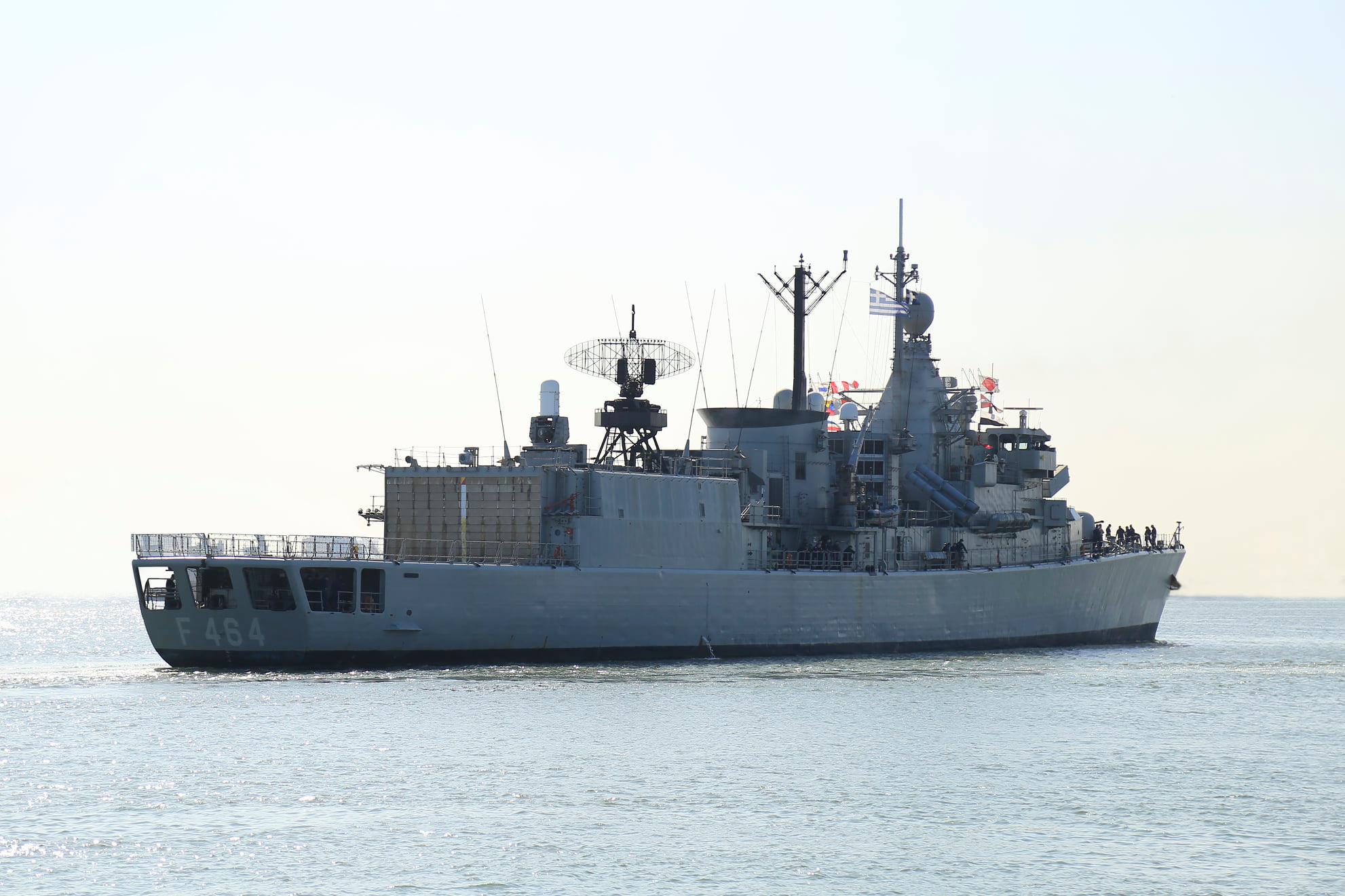 Photos: Egypt, US, Greece, and Spain navies conduct transit training